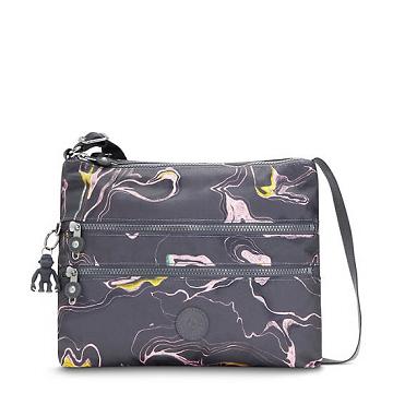 Torba Crossbody Kipling Alvar Printed Szare | PL 2146PJ